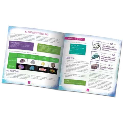 Educational Insights Lampa cu lumina ultravioleta si jurnal de activitati