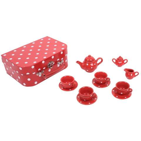 BIGJIGS Toys Set de ceai din portelan