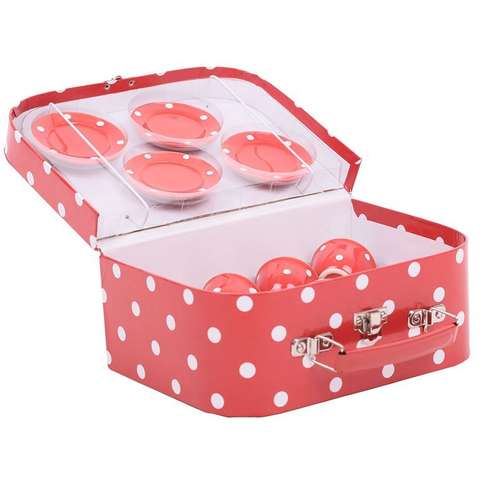 BIGJIGS Toys Set de ceai din portelan