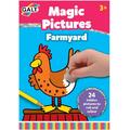 Galt Magic Pictures - Razuim si coloram - Ferma