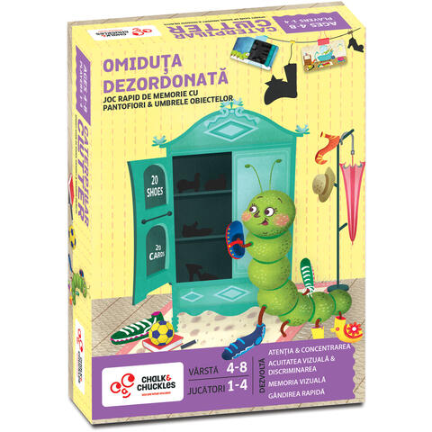 Chalk and Chuckles Joc de memorie - Omiduta dezordonata
