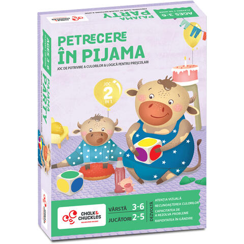 Chalk and Chuckles Joc - Petrecere in pijama