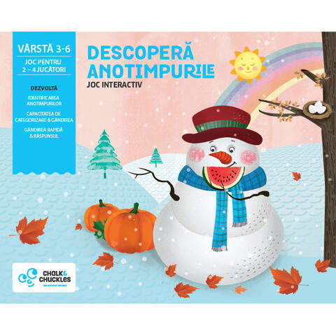 Chalk and Chuckles Joc interactiv - Descopera anotimpurile