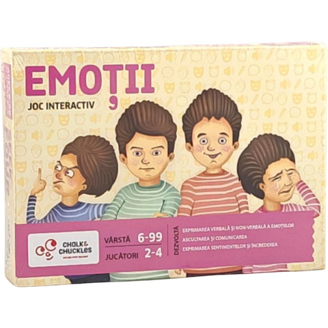 Chalk and Chuckles Joc interactiv - Emotii