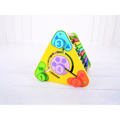 BIGJIGS Toys Centru de activitati - litere si imagini in romana