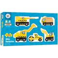 BIGJIGS Toys Set masinute - Santierul de constructii
