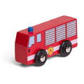 BIGJIGS Toys Set 5 vehicule din lemn