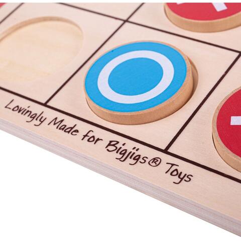 BIGJIGS Toys Joc educativ - X si Zero