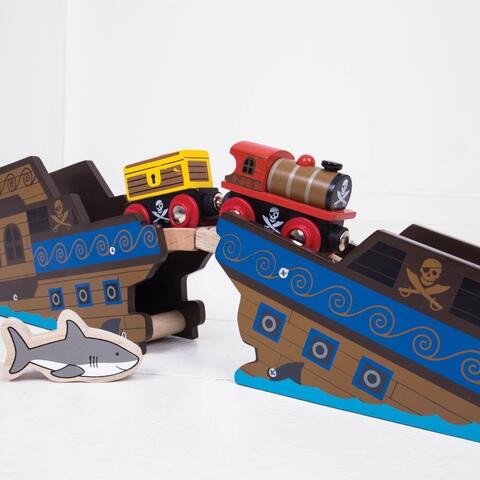 BIGJIGS Toys Trenuletul piratilor