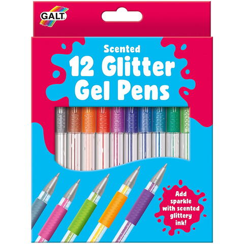 Galt Set 12 pixuri cu gel si sclipici