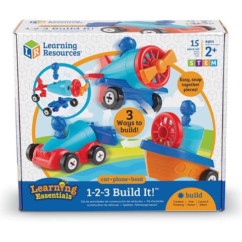 Learning Resources Joc de indemanare - 1, 2, 3  Hai sa construim