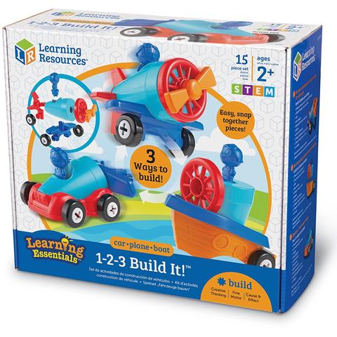 Learning Resources Joc de indemanare - 1, 2, 3  Hai sa construim