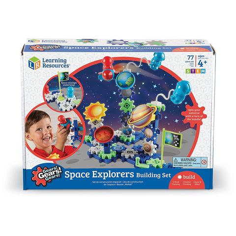 Learning Resources Set de constructie - Gears!  Aventuri in spatiu