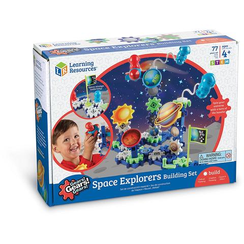 Learning Resources Set de constructie - Gears!  Aventuri in spatiu