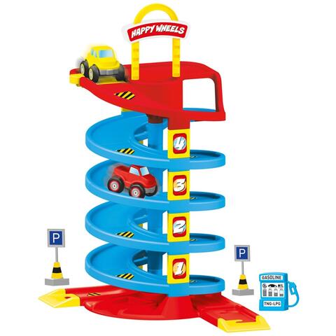 DOLU Joc de constructie - Circuit masinute (38 piese)