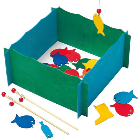 BINO Set pescuit din lemn