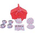 BIGJIGS Toys Setul meu de picnic cu buline