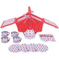 BIGJIGS Toys Setul meu de picnic cu buline