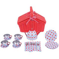 Setul meu de picnic cu buline