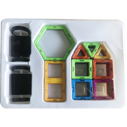MAGPLAYER Joc de constructie magnetic - 40 piese