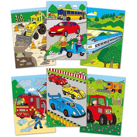 Galt Water Magic: Carte de colorat Vehicule