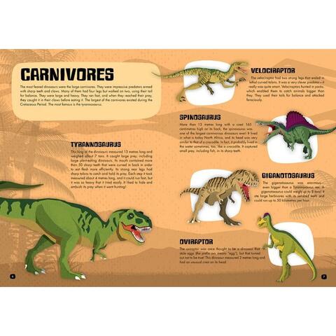 Sassi Cunoaste si exploreaza - Puzzle Lumea dinozaurilor (200 piese)