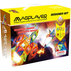Set de constructie magnetic - 83 piese