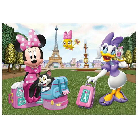 Dino Puzzle - Minnie si Daisy (24 piese)