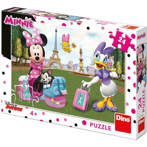 Dino Puzzle - Minnie si Daisy (24 piese)