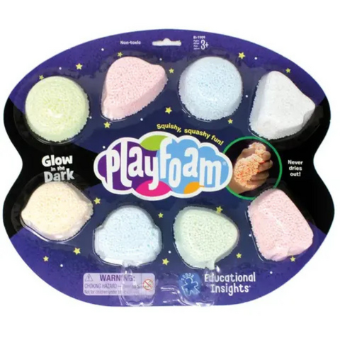 Educational Insights Spuma de modelat reflectorizanta Playfoam™ - Set 8 buc