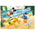 Dino Puzzle 2 in 1 - Mickey campionul (2 x 77 piese)