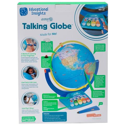 Educational Insights Geosafari - Glob pamantesc interactiv