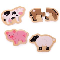 Puzzle - animale de la ferma