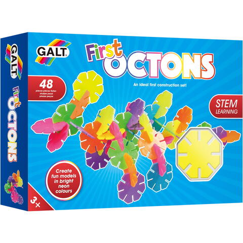 Galt Set de construit - First Octons - 48 piese