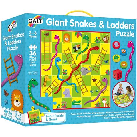 Galt Puzzle de podea & Joc - Serpi si scari