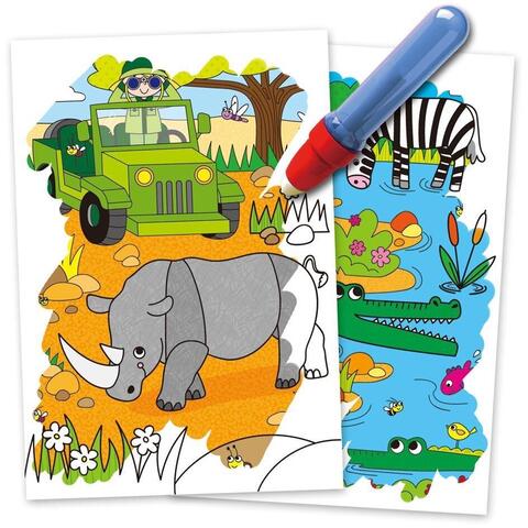 Galt Water Magic: Carte de colorat Safari