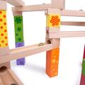 BIGJIGS Toys Marble Run din lemn