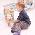 BIGJIGS Toys Marble Run din lemn