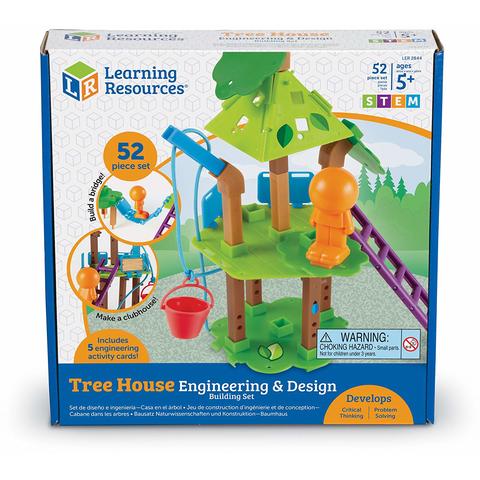 Learning Resources Set STEM - Casuta din copac