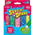 Galt Squeeze'n Brush - 5 culori cu sclipici