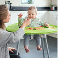 TIDY TOT Kit hranire - Baveta si tava (Curcubeu)