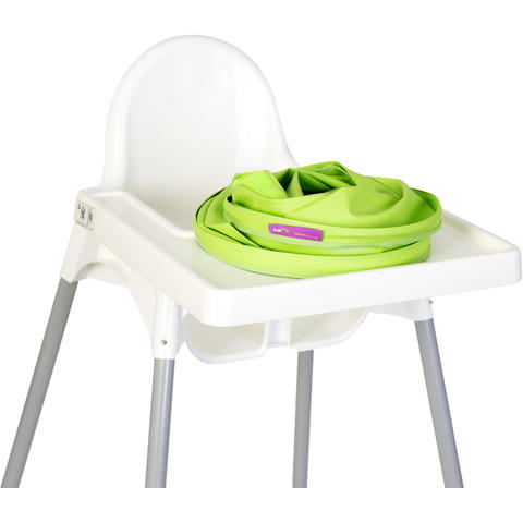TIDY TOT Kit hranire - Baveta si tava (Curcubeu)