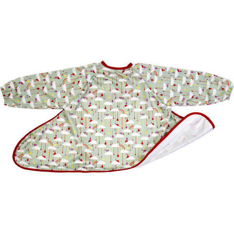 TIDY TOT Kit hranire - Baveta si tava (Curcubeu)