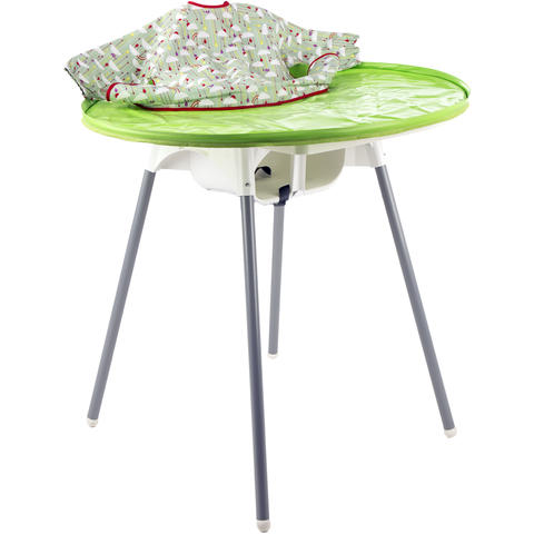TIDY TOT Kit hranire - Baveta si tava (Curcubeu)