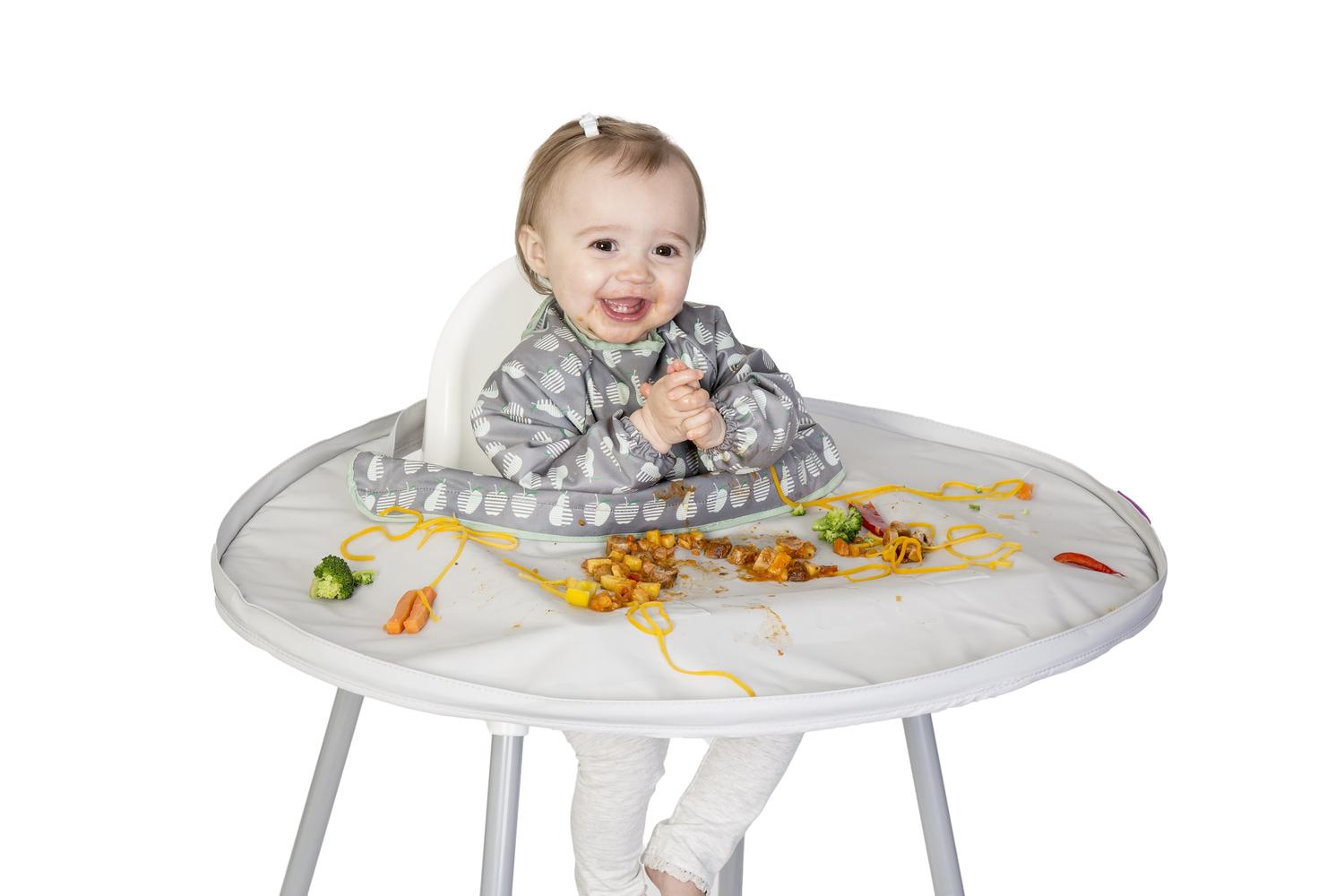 Kit hranire - Baveta si tava (Fructe Vesele) [3]