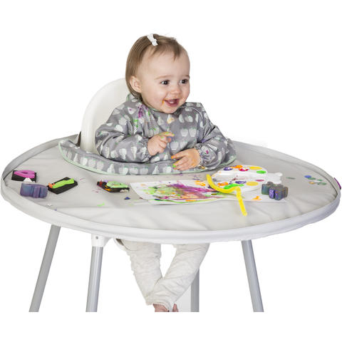 TIDY TOT Kit hranire - Baveta si tava (Fructe Vesele)