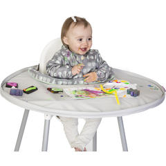 TIDY TOT Kit hranire - Baveta si tava (Fructe Vesele)