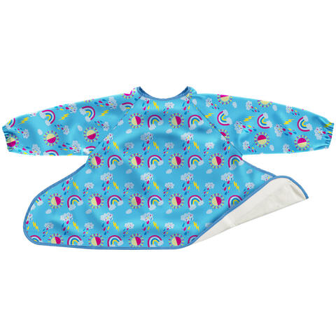 TIDY TOT Baveta cu maneci lungi - Norisori pufosi