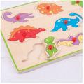 BIGJIGS Toys Puzzle din lemn incastru - Dinozauri