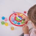 BIGJIGS Toys Ceas colorat din lemn